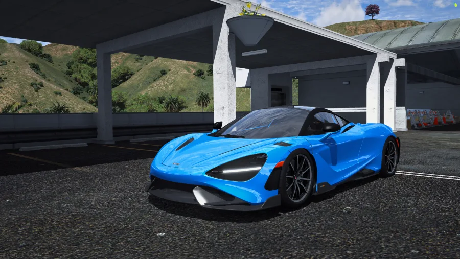 Prime QuantV preset yellow car preview